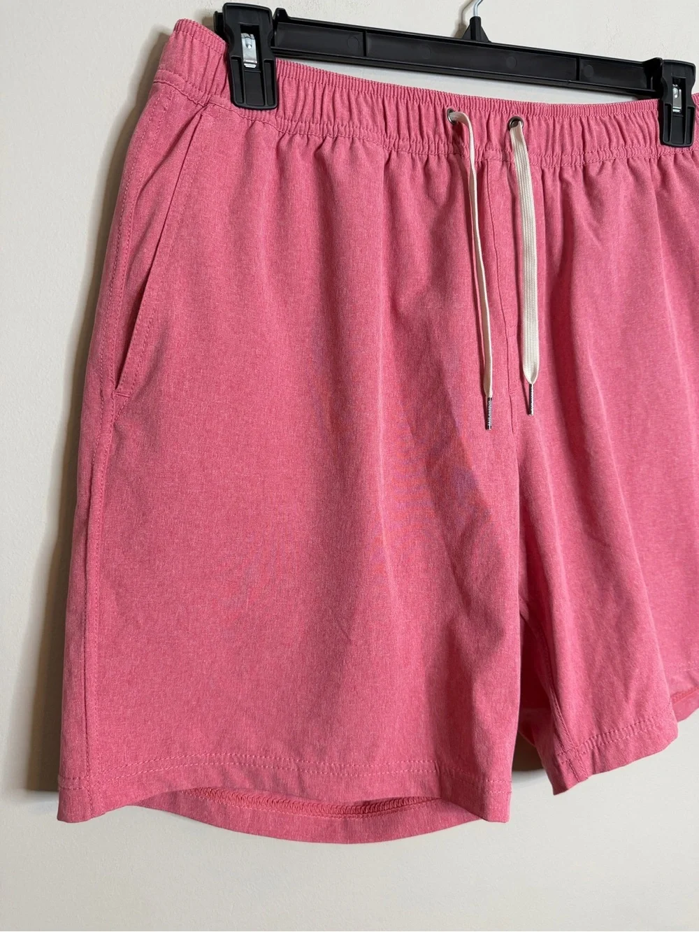 FAIR HARBOR One Short Lined Swim Trunks Red Amber Size Large